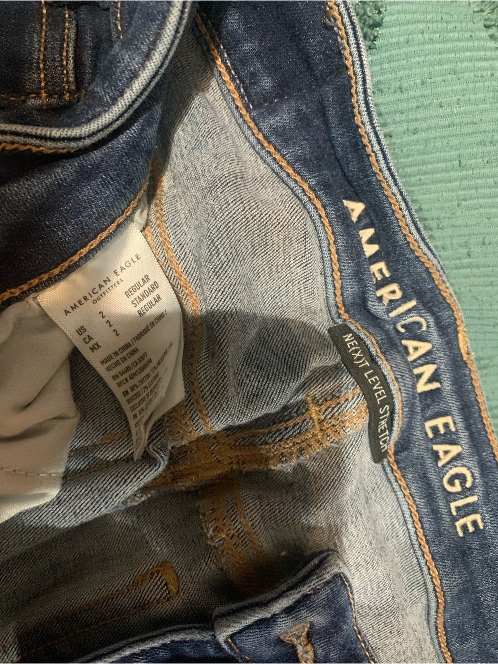 American Eagle Outfitters Slim Men’s Indigo Blue Stretch Jeans